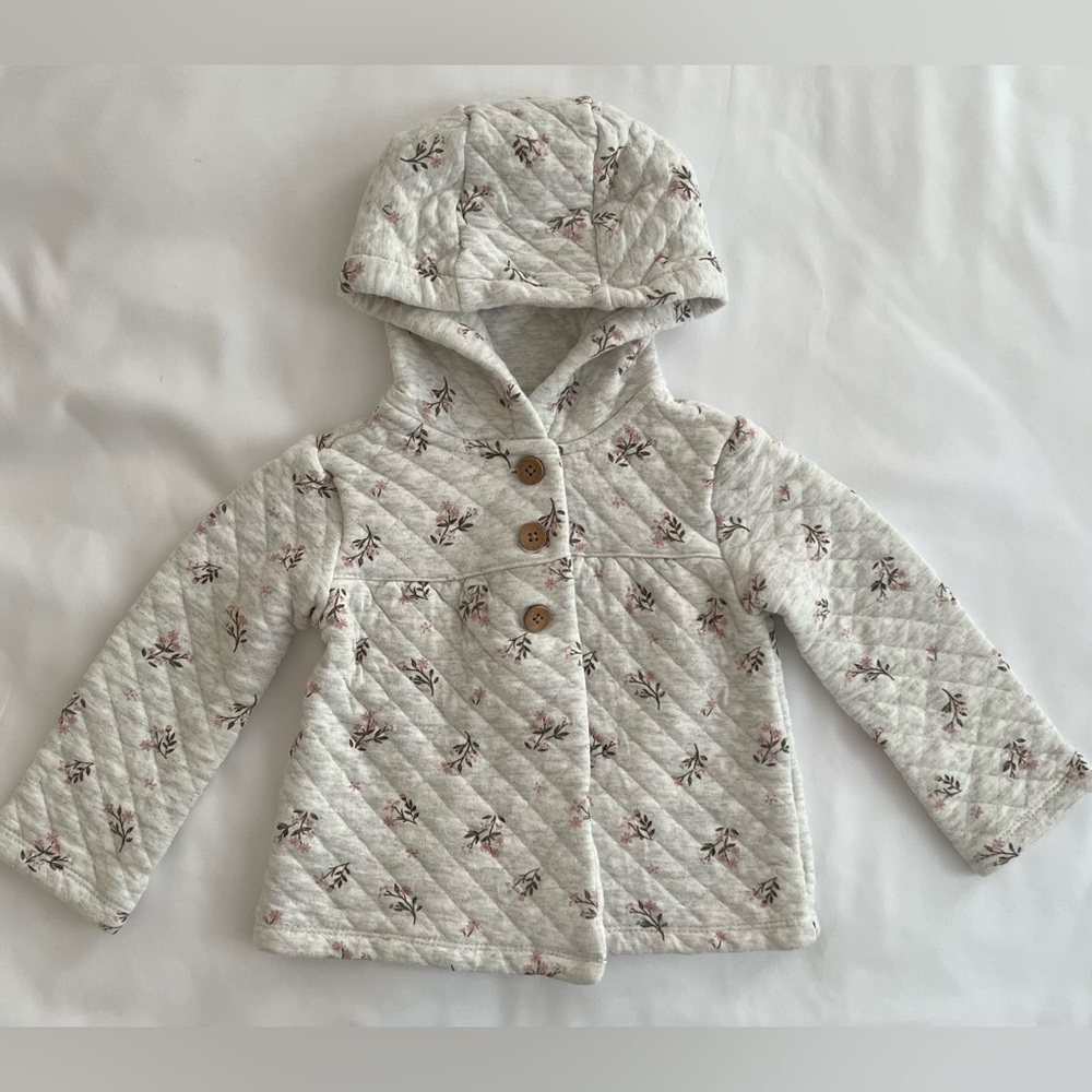 Carter’s Baby Girls Cardigan  Size 24 Months Color Grey